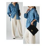 シアージャガードオーバーシャツ シャツ レディース | and it  | 詳細画像13 