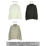シワになりにくいプリーツスリーブシャツ シャツ レディース | and it  | 詳細画像2 