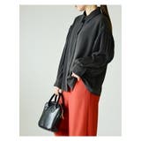 シワになりにくいプリーツスリーブシャツ シャツ レディース | and it  | 詳細画像13 