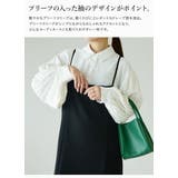 シワになりにくいプリーツスリーブシャツ シャツ レディース | and it  | 詳細画像5 