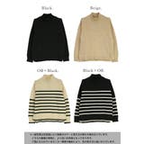 洗えるハイネックニットプルオーバー ニット レディース | and it  | 詳細画像2 