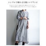 ポプリンラウンドヘムシャツワンピース ワンピース レディース | and it | 詳細画像5