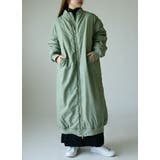 中綿裏ボアロング丈MA 1デザインコート アウター | and it | 詳細画像15