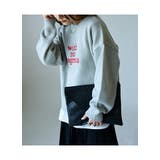 ロゴ刺繍ニットプルオーバー ニット レディーストップス | and it | 詳細画像13