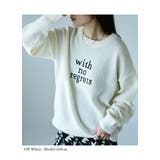 ロゴ刺繍ニットプルオーバー ニット レディーストップス | and it | 詳細画像6