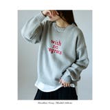 ロゴ刺繍ニットプルオーバー ニット レディーストップス | and it | 詳細画像10
