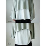 ショート丈ニットレイヤードセット ニット レディース | and it  | 詳細画像17 