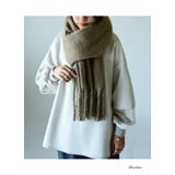 フェイクウールボリュームフリンジマフラー マフラー レディース | and it | 詳細画像13