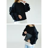 ボリュームフリルスリーブコットンカットソー カットソー レディース | and it  | 詳細画像16 