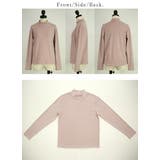 のびのびストレッチフリースハイネックT カットソー レディース | and it | 詳細画像19