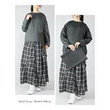 裏起毛カットカルゼコクーンプルオーバー トップス レディース | and it  | 詳細画像11 