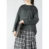 裏起毛カットカルゼコクーンプルオーバー トップス レディース | and it  | 詳細画像9 