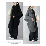 2wayバイカラーニットガウン ガウン レディース | and it | 詳細画像14