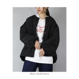 オーバーサイズサイドジップノーカラー中綿ジャケット ジャケット レディース | and it | 詳細画像11