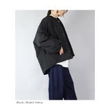 オーバーサイズサイドジップノーカラー中綿ジャケット ジャケット レディース | and it | 詳細画像13