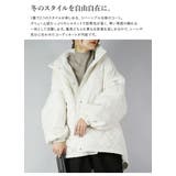 リバーシブルスタンドカラーモンスターコート コート レディース | and it  | 詳細画像5 