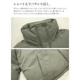 スタンドカラーフェイクダウンショートジャケット ジャケット レディース | and it | 詳細画像19
