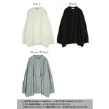 コットン長袖ピンタックブラウス ブラウス レディース | and it  | 詳細画像2 