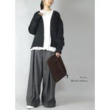 コットン長袖ピンタックブラウス ブラウス レディース | and it  | 詳細画像10 