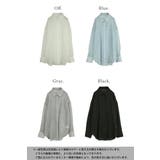 シアーオーバーシャツ シャツ レディース | and it | 詳細画像2