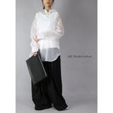 シアーオーバーシャツ シャツ レディース | and it | 詳細画像6