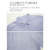 ストライプビッグシルエットシャツ シャツ レディース | and it  | 詳細画像11 