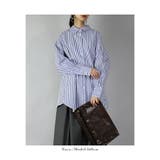 ストライプビッグシルエットシャツ シャツ レディース | and it  | 詳細画像6 