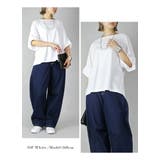 カットソー レディース スタイルアップデザインスリーブカットソー［五分袖］トップ… | and it  | 詳細画像12 