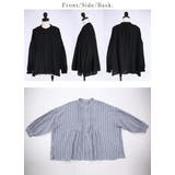 コットン長袖ピンタックブラウス シャツ ブラウス | and it  | 詳細画像13 