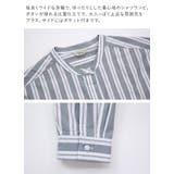 シャツワンピ レディース ポプリン前開き長袖ワンピース | and it  | 詳細画像12 