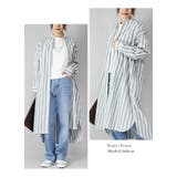 シャツワンピ レディース ポプリン前開き長袖ワンピース | and it  | 詳細画像8 