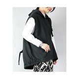 ジレ レディース ポンチフード付きジレ | and it  | 詳細画像6 