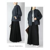 ダンボールニットゆったりこなれフルジップトップス トップス レディース | and it | 詳細画像12