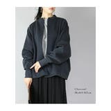 ダンボールニットゆったりこなれフルジップトップス トップス レディース | and it | 詳細画像14