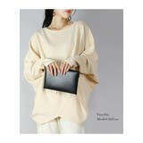 ダンボールニット前後2wayバンザイドルマン トップス レディース | and it  | 詳細画像10