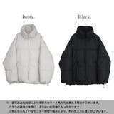 スタンドカラーフェイクダウンコート トップス レディース | and it | 詳細画像2