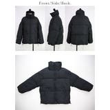 スタンドカラーフェイクダウンコート トップス レディース | and it | 詳細画像15