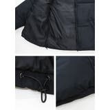 スタンドカラーフェイクダウンコート トップス レディース | and it | 詳細画像17