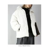 スタンドカラーフェイクダウンコート トップス レディース | and it | 詳細画像5