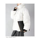 スタンドカラーフェイクダウンコート トップス レディース | and it | 詳細画像7