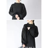 トップス レディース ボリュームスリーブシアートップス | and it  | 詳細画像11 