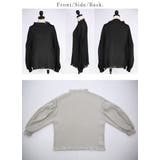 トップス レディース ボリュームスリーブシアートップス | and it  | 詳細画像13 