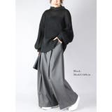 トップス レディース ボリュームスリーブシアートップス | and it  | 詳細画像10 