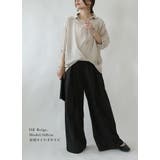 シアースラブ裾タックブラウス ブラウス レディース | and it  | 詳細画像7 