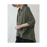 シアースラブ裾タックブラウス ブラウス レディース | and it  | 詳細画像10 