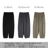 裾つぼみシアーパンツ パンツ レディース | and it  | 詳細画像2 