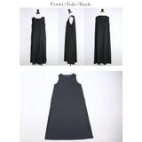 Aラインノースリーブワンピース ワンピース レディースふんわり | and it  | 詳細画像11 