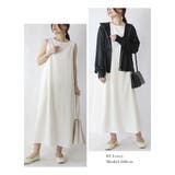 Aラインノースリーブワンピース ワンピース レディースふんわり | and it  | 詳細画像7 