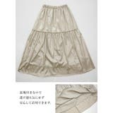 箔プリントフレアスカート スカート レディース | and it  | 詳細画像13 