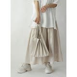 箔プリントフレアスカート スカート レディース | and it  | 詳細画像9 